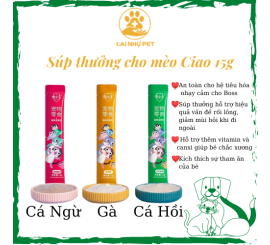 Súp thưởng cho mèo Ciao - Thanh 15g