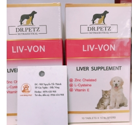 Dr.Petz Liv-Von-Thuốc bổ gan 
