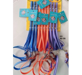 Dây dắt dù sọc cho thú cưng