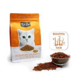 KITCAT VỊ CÁ HỒI (LÔNG DA KHỎE MẠNH) - SIGNATURE SALMON (BEAUTIFUL HAIR) 1.2KG