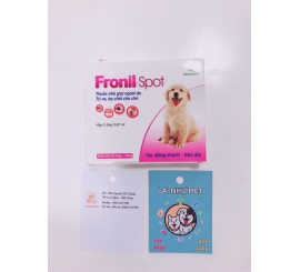 Fronil spot nhỏ ve tuyt 5 ống 