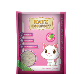 Kats comfort cat litter apple scent