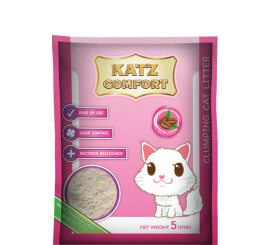 Kats comfort cat litter coffee scent