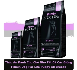 Thức Ăn Cho Chó Nhỏ, Mang Thai Và Cho Con Bú - Fitmin Dog For Life Puppy 