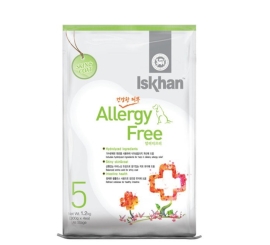 Thức ăn cho chó ISKHAN ALLERGY FREE - Ngăn ngừa viêm da ở chó tăng trưởng túi 6kg