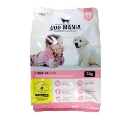 Dog Mania Puppy_Thức ăn hạt cho chó con- chó dưới 1 năm tuổi_túi 3kg