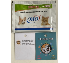 Men Biotic hỗ trợ đường tiêu hóa cho chó mèo gói 5gr - XoiML
