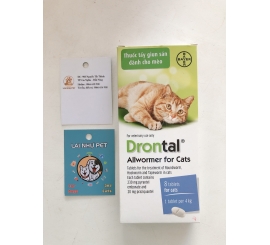 Drontal all wormer for CAT- Thuốc sổ giun Mèo