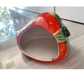 Nhà ngủ sứ dâu tây cho hamster