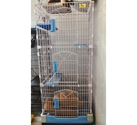 Lồng đế nhựa cao cấp cho mèo C225a 74*53*170