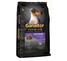 Ganador  Millk with DHA  puppy - Thức ăn hạt chó con vị Sữa và DHA