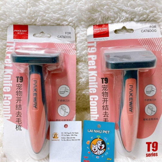 Lược Chải Lông Thú Cưng hồng