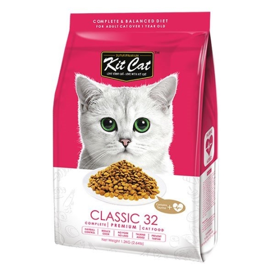 Kit Cat Classic 32 ( giảm mùi chất thải ) 1.2kg 