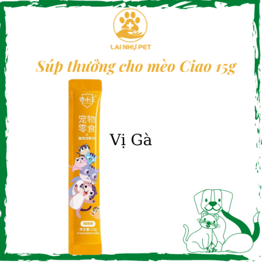 Súp thưởng cho mèo Ciao - Thanh 15g