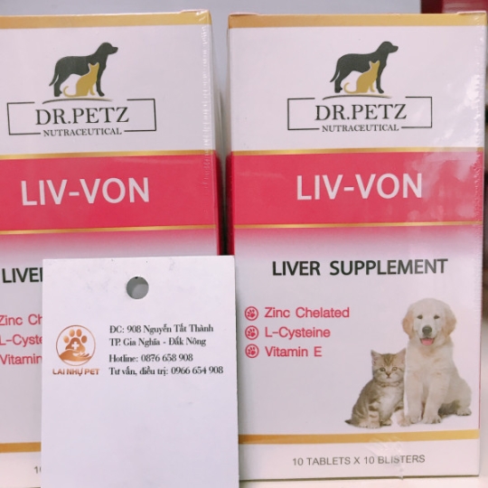 Dr.Petz Liv-Von-Thuốc bổ gan 