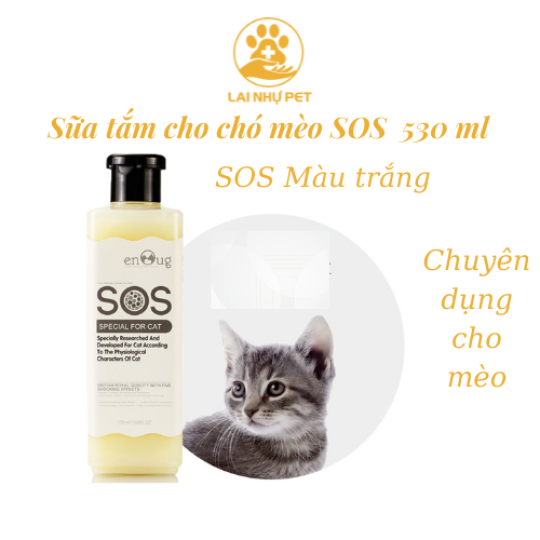 Sữa Tắm chó mèo SOS 530ML
