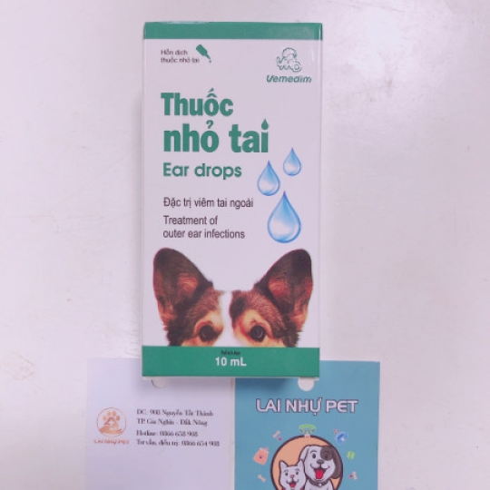 Thuốc nhỏ tai Ear drop 10ml