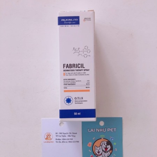  Fabricl xịt dạ bị ghẻ mưng mủ