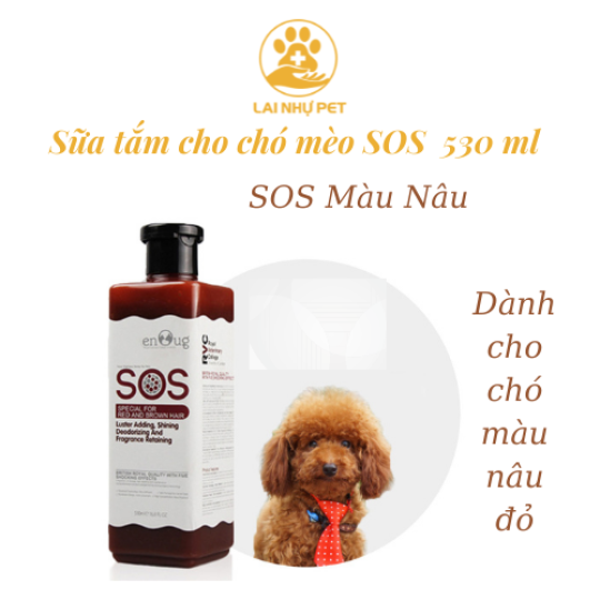 Sữa Tắm chó mèo SOS 530ML