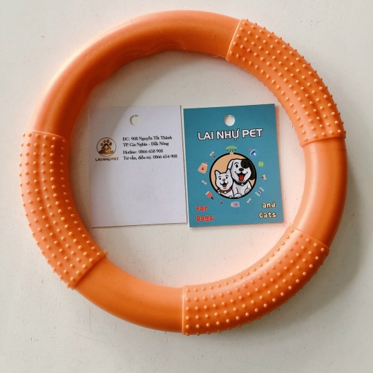 Đồ Chơi Vòng Nhựa Eva Huấn Luyện Thú Cưng