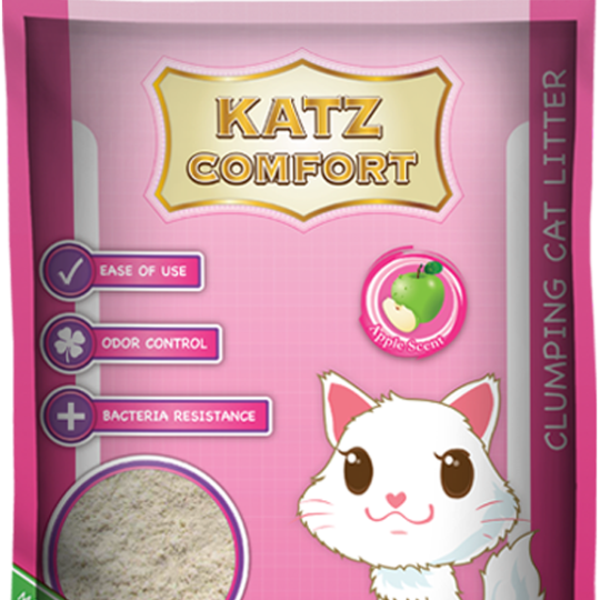 Kats comfort cat litter apple scent