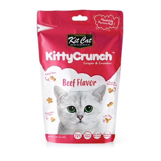 Snack Kit Cat Kitty Crunch cho mèo - Đủ vị