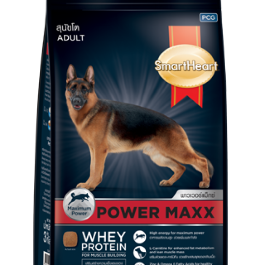 Thức ăn cho chó Becgie trưởng thành Smartheart Power Maxx