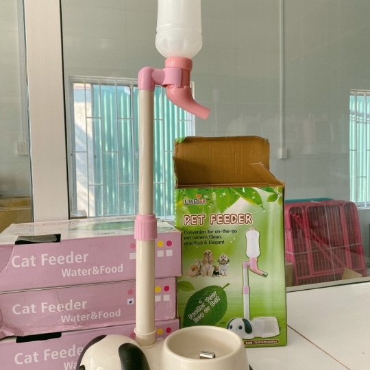 Bộ ăn và uống hình chó con