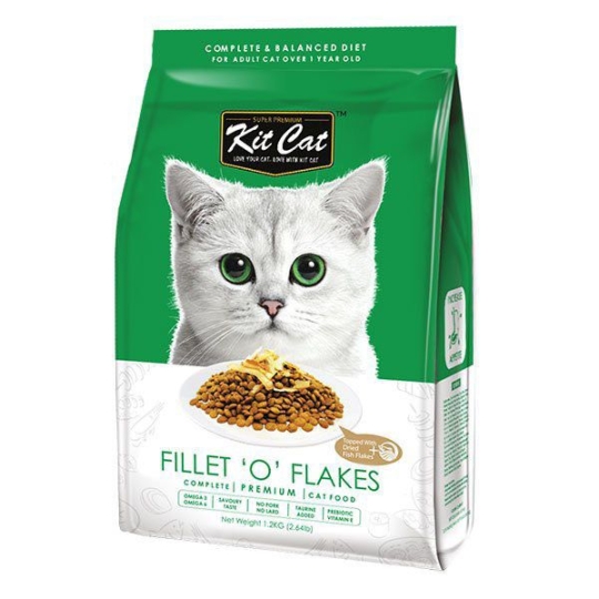 KITCAT KÍCH THÍCH THÈM ĂN - FILLET OF FLAKES (INCREASE APPETITE) 1.2KG