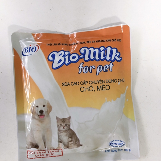 Bio Milk Sữa cao cấp chuyên dùng cho chó, mèo 100g