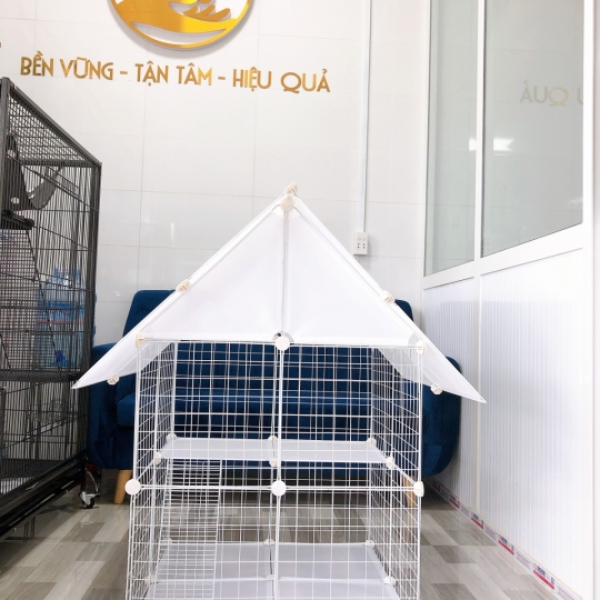 Lồng mèo ghép CM 221 2C1T