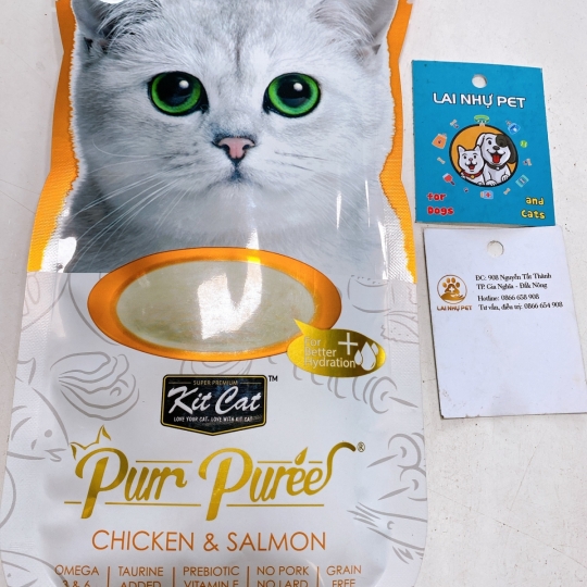  Puree- súp cho mèo 