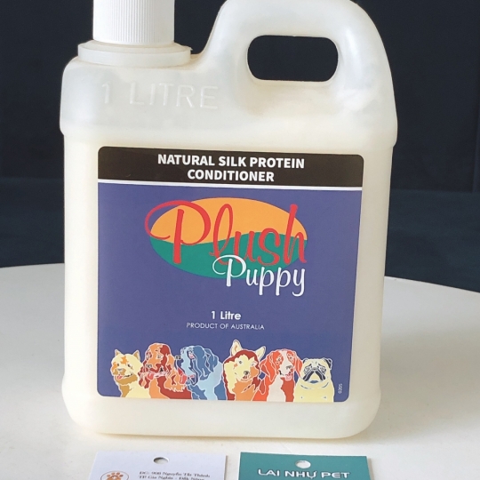 Pluss Puppy  Dầu xả tinh chất tơ tằm 1 Lít