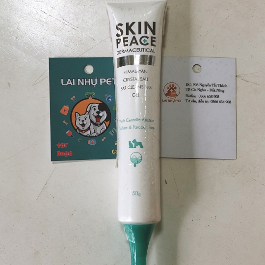 Gel vệ sinh tai skin peace thú cưng
