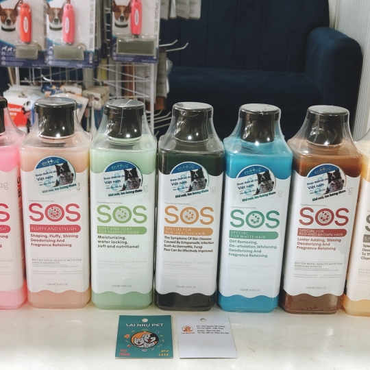 Sữa Tắm chó mèo SOS 530ML