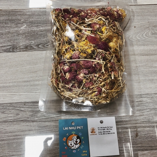 Lót chuồng thảo dược cho hamster...