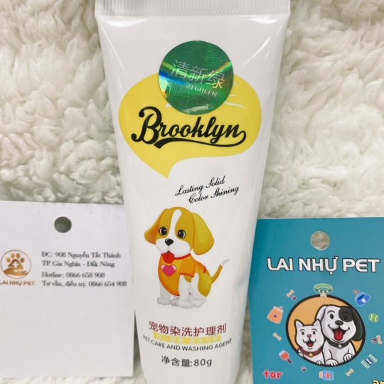 Thuốc nhuộm lông cho chó mèo Brooklyn 80g