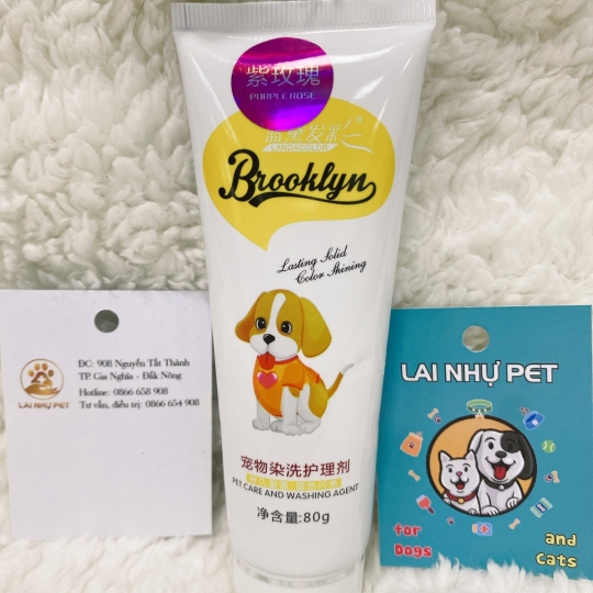 Thuốc nhuộm lông cho chó mèo Brooklyn 80g