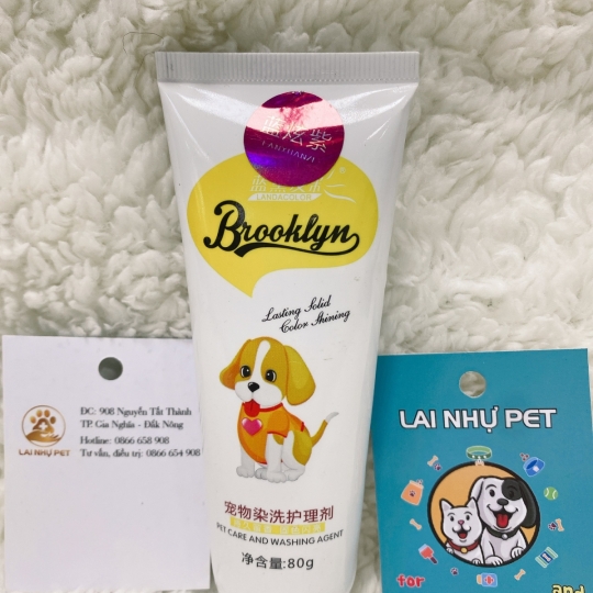Thuốc nhuộm lông cho chó mèo Brooklyn 80g