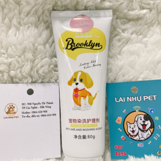 Thuốc nhuộm lông cho chó mèo Brooklyn 80g