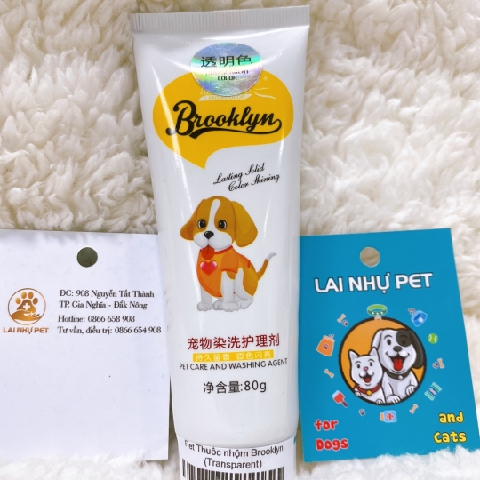 Thuốc nhuộm lông cho chó mèo Brooklyn 80g