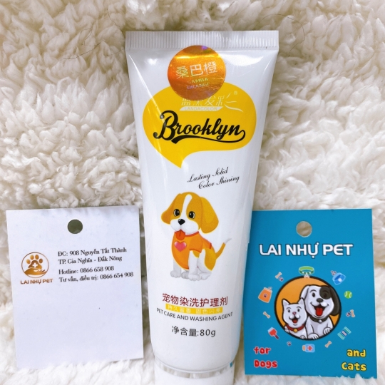 Thuốc nhuộm lông cho chó mèo Brooklyn 80g