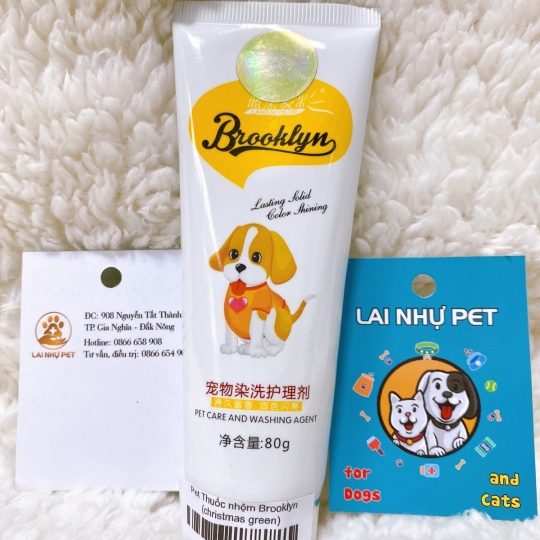 Thuốc nhuộm lông cho chó mèo Brooklyn 80g