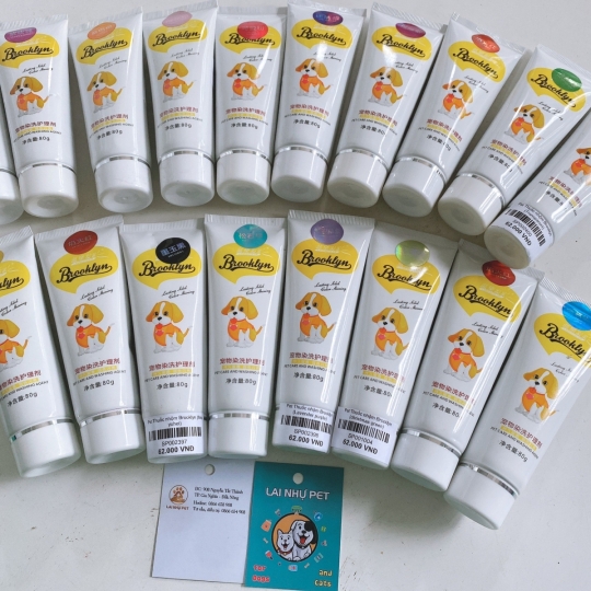 Thuốc nhuộm lông cho chó mèo Brooklyn 80g