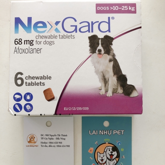 Nexgard trị ve , ghẻ , bọ chét