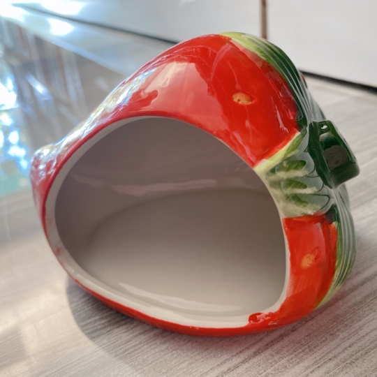 Nhà ngủ sứ dâu tây cho hamster
