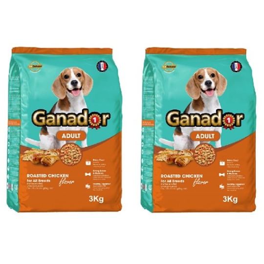 Ganador Roasted Chicken Adult - Thức ăn chó lớn vị Thịt gà
