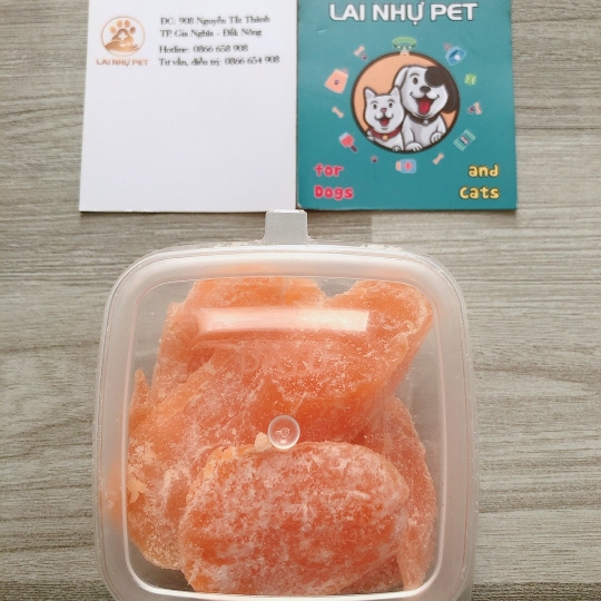 Thức ăn hamster đu đủ đỏ khô 