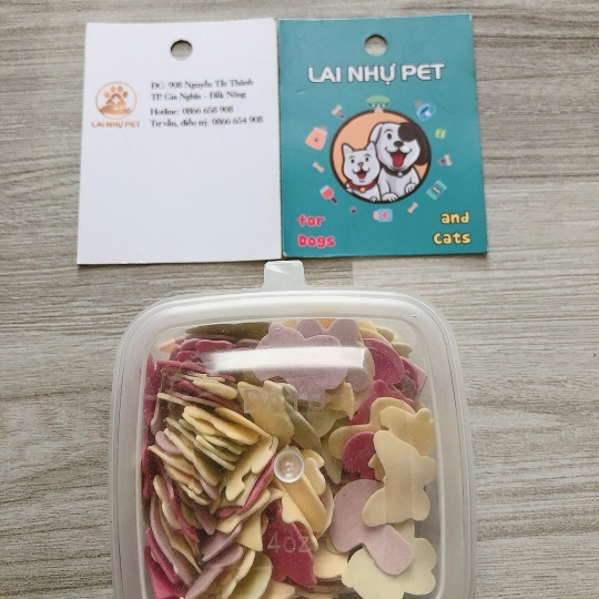 Thức ăn hamster nhiều hình 