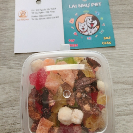 Thức ăn hamster trái cây sấy tổng hợp 